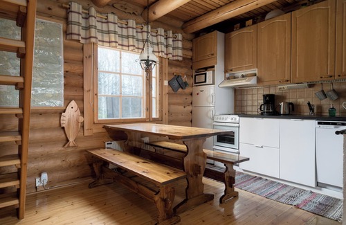 Tolva Cabaña | North Savonia, Log cottage and Lakeside sauna, rental cottage.