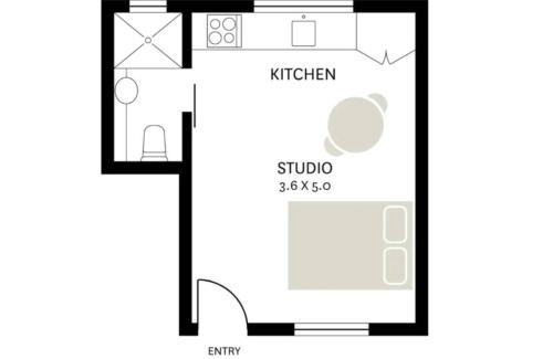 Willoughby Apartamento | North Sydney Studio with Car Park AC