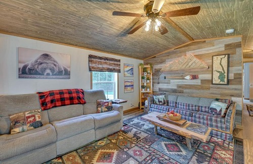 Northville Casa | Northville Cabin with Fire Pit, 4 Mi to Boat Ramp!