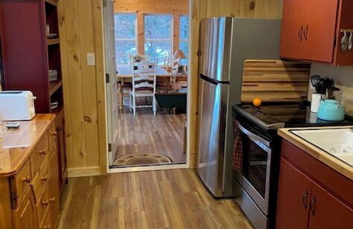 Presque Isle Casa | Northwoods Hideaway en Crystal Clear Private Carlin Lake