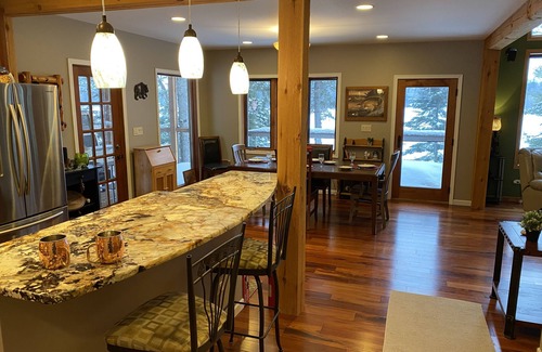 Winter Casa | Northwoods Tranquility awaits on Blaisdell Lake