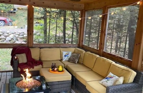 Winter Casa | Northwoods Tranquility awaits on Blaisdell Lake