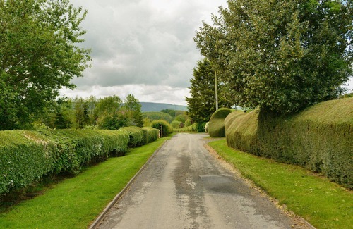 Craven Arms Casa | Norton casa se encuentra en una finca privada.