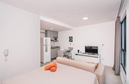 Centro Apartamento | Nosso Apê On Marechal: Ar-condiconado | Wi-fi | Vaga p/moto - NA0302