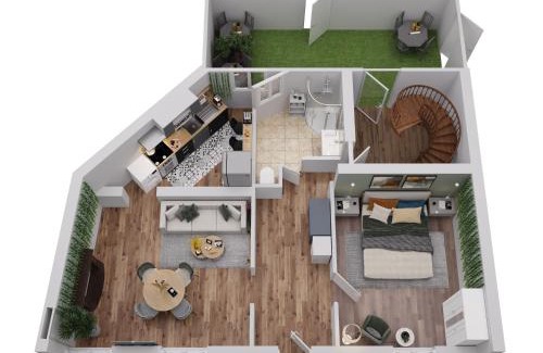 Cognac Apartamento | #Nouveau@Nature&Beaut#