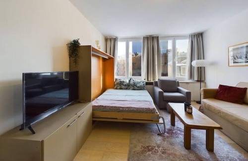 Sint-Gillis Apartamento | Nouveau Studio - Central, Calme et Bien Placé