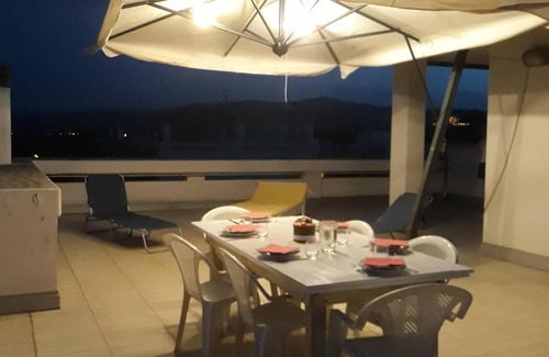 Nova Siri Apartamento | Marina Nova Siri: Ático con vista al mar, amplia terraza, Wi-Fi. Paseos en barco y pesca.