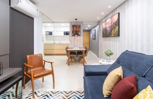 Floresta Apartamento | Novissimo apto de 2 quartos no centro de Gramado