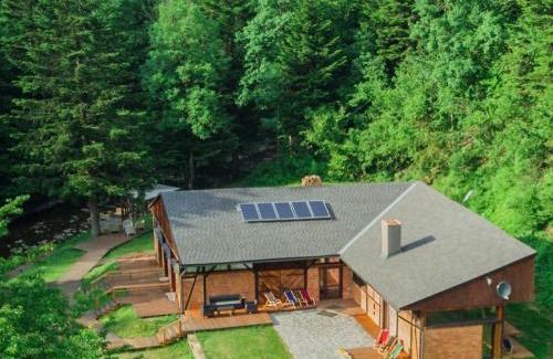 Baligrod Apartamento | Novosiele Lifestyle Apartments - nad górską rzeką - Strefa relaksu sauna jacuzzi - Bieszczady