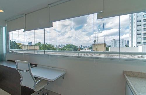 Santo Amaro Apartamento | NOW Alto da Boa Vista - Studio Charmoso Premium 517 - Próx Hípica Sto Amaro Autódromo Interlagos Vibra TransamericaExpoCenter - Studio Bem Equipado e Moderno - Estacionamento Incluso