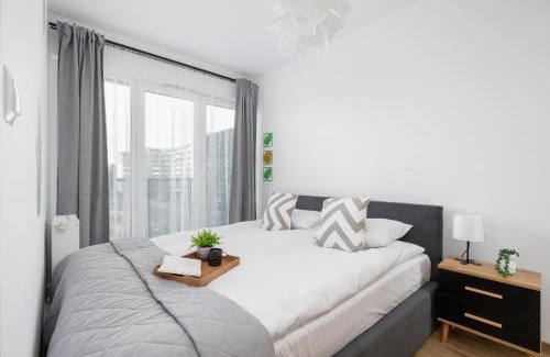 Pradnik Bialy Apartamento | Nowoczesny Apartament w Krakowie z Klimatyzacją i Parkingiem by Noclegi Renters
