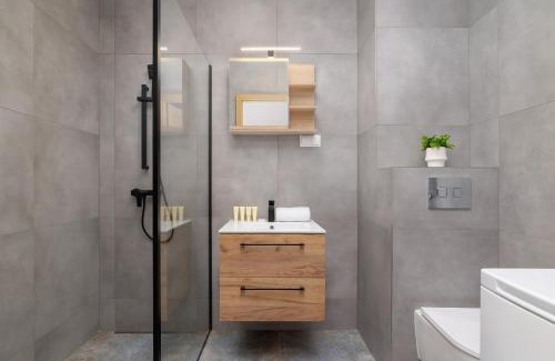 Pradnik Bialy Apartamento | Nowoczesny Apartament w Krakowie z Klimatyzacją i Parkingiem by Noclegi Renters
