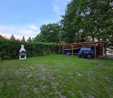 Lubkowo Casa | Nowy domek drewniany Tu Mi Dobrze w Lubkowie z plażą