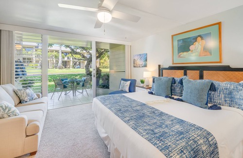 Napili Condominio | NS C120 Remodeled Studio w Patio Pool Hot Tub