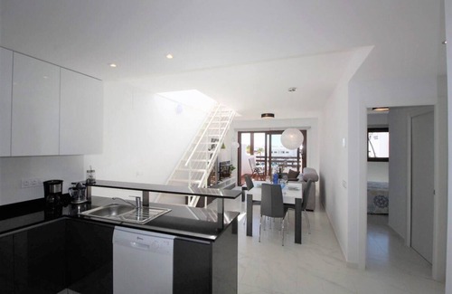 Mar de Pulpi Apartamento | Nuestra Casa, apartamento con terraza, azotea y piscina compartida