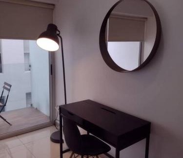 Roma Norte Apartamento | Nuevo! Loft hermoso con alberca. Wi-Fi Rapido.
