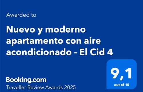 Burriana Apartamento | Nuevo y moderno apartamento con aire acondicionado - El Cid 4