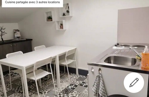Saint-Laurent-sur-Saone Apartamento | Nuit Tendance à Mâcon 3 - 2 Adultes et 2 Enfants