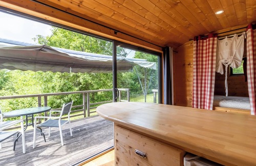 Auriac-du-Perigord Casa | Null 'Tiny House' con jardín privado y aire acondicionado