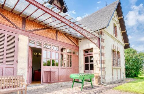 Tourville-sur-Odon Casa | Nunki, Maison de campagne avec grand jardin