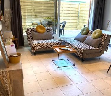 Koksijde-Bad Apartamento | O ZEE app,garage 200m van strand en centrum