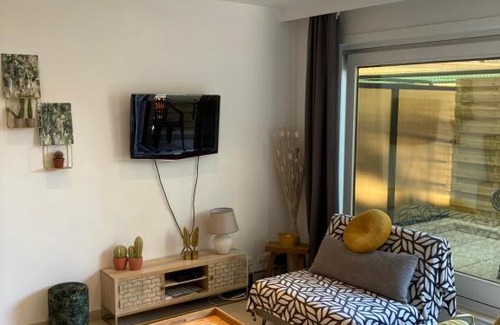 Koksijde-Bad Apartamento | O ZEE app,garage 200m van strand en centrum