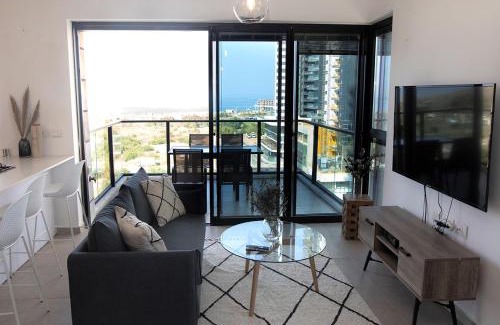Bat Yam Apartamento | Oַ&O Group- Cool & Urban Apt Luxury Tower Sea View