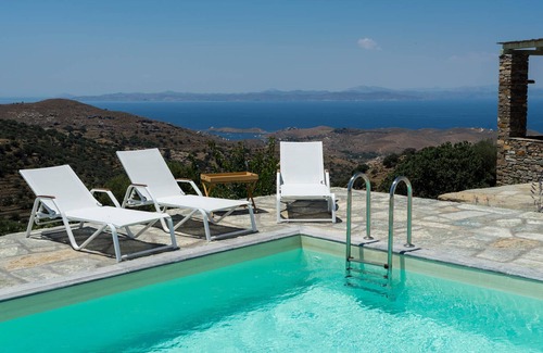 Kea Villa | Villa tradicional de Oaklands Villa con piscina y paisaje único
