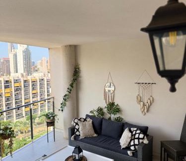 Villajoyosa Apartamento | Oasis Cala Alta New Apartment 120qm free parking, pool, 2 bath, 3bdr, Wi-Fi, air-condit