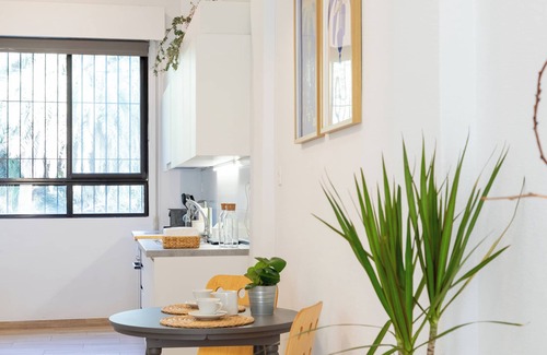 Elche Apartamento | Oasis Urbano Elche - Terraza y Vistas al Palmeral
