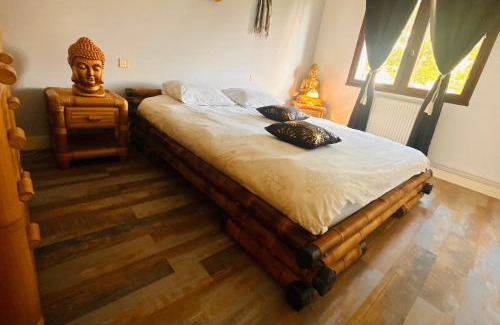 Saint-Medard-en-Jalles Casa | Oasis & Zen - Chambre double 30 min des plages et de Bordeaux