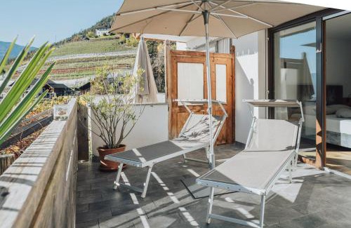 Rifiano Apartamento | Oberegghof Ferienwohnung Garten