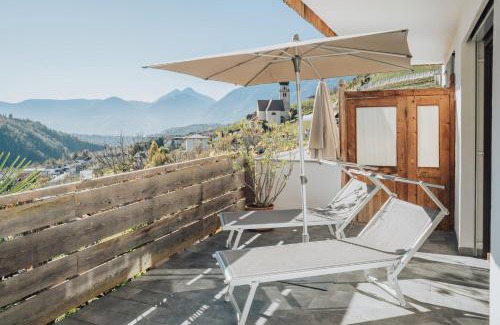 Rifiano Apartamento | Oberegghof Ferienwohnung Garten