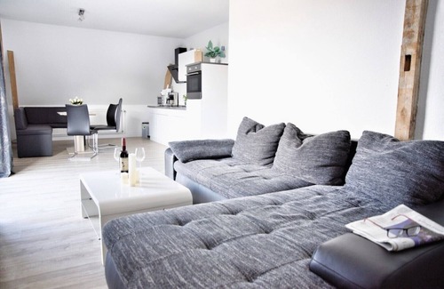 Monkebude Apartamento | Oberes Apartment 1 mit Dachterrasse Ferienhaus in Mönkebude am Stettiner-haff