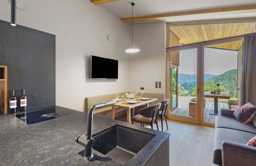Parrocchia di San Sigismondo Apartamento | Oberplunerhof Luxus Chalet Skyline con vistas a la montaña, terrazas privadas y jardín comunitario