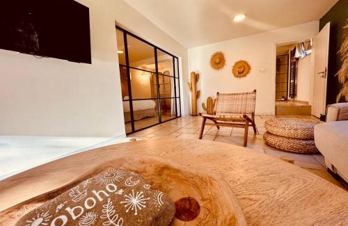 Tilff Apartamento | Oboho - Le gîte bohème (Pieds dans l’eau - Lit King Size - Jardin)