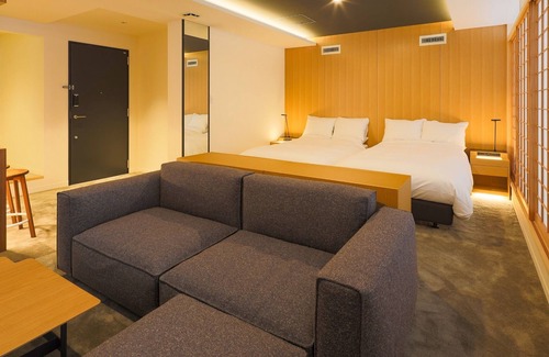 Karasuma Hotel | Observation bus with jacuzzi Premier Suite Twin Room without meals / Kyoto Kyōto
