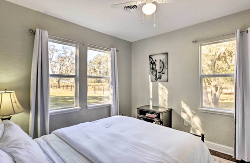 Ocala Casa | Ocala Equestrian Escape w/ Private Pasture!