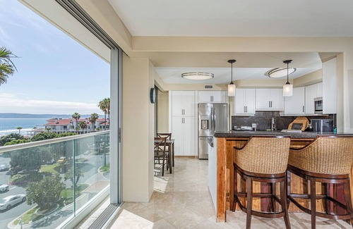 Coronado Condominio | Vistas al mar y la bahía desde cada ventana! - Pasos para Beach & Hotel Del y más !.