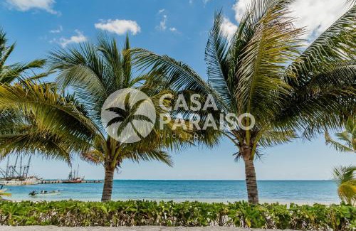 Puerto Juárez Apartamento | *OCEAN Beachfront 4 BDR with pool by Casa Paraiso*