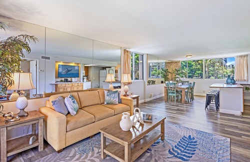 Kahana Complejo | Ocean Breeze at Jazz -Cozy 2BR/2BA, View, Pool, AC, Beach Access &Top Location