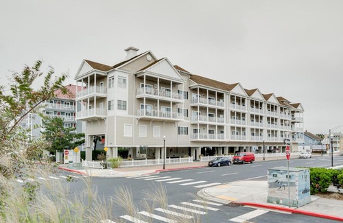 Ocean City Apartamento | Ocean City Condo Covered Deck, Walk to Boardwalk!