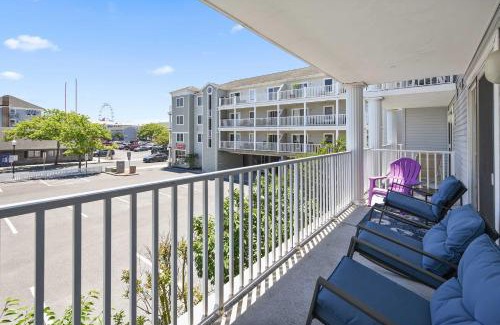 Ocean City Apartamento | Ocean City Condo Spacious Balcony, Walk to Beach!