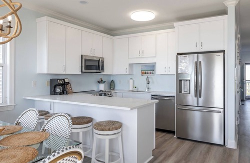 Indian Beach Condominio | Ocean Club F204, Oceanfront Condo in Indian Beach, NC!