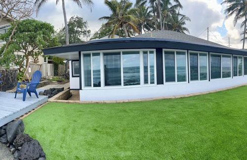 Hauula Apartamento | Ocean front apartment in brilliant Hauula with AC, WiFi