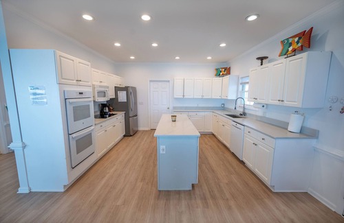 Sunset Beach Casa | OCEAN FRONT - West End Home @ OIB on the Sound and Sea! Private Pool