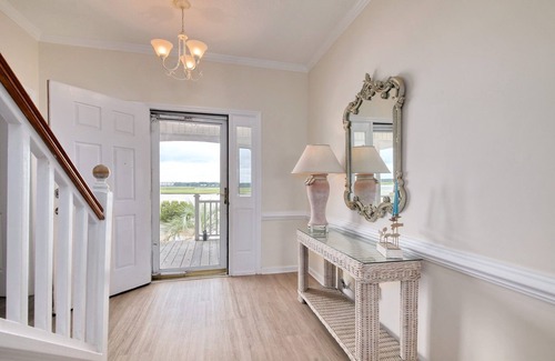 Sunset Beach Casa | OCEAN FRONT - West End Home @ OIB on the Sound and Sea! Private Pool