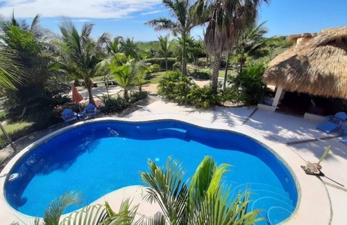 Barra de Colotepec Casa | Ocean Oasis Hotel is adult only, four casitas ocean resort.