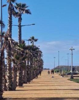 Ain Harrouda Apartamento | Ocean park , for married couples and families only , Luxury fully furnished one bedroom flat next to zenata beach with five avialable swimming pool at the compound