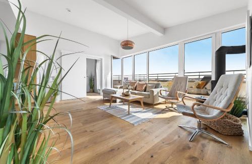 Olpenitz Apartamento | Ocean Queen- Penthouse, Balkon, Ostseeblick, Kamin